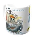 One Piece Netflix Mug Going Merry 350 ml Grupo Erik