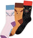 Pokémon Socks 3 Pack Eevee Evolution 2.0 43 46 Difuzed