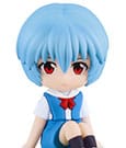 Rebuild of Evangelion Rubber Mascot Nendroid Plus Mini Figure Rei Ayanami Good Smile Company