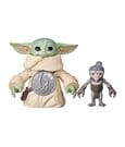 Star Wars The Mandalorian & Grogu Electronic Action Figure Huggin' Grogu & Anzellan Hasbro