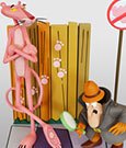 The Pink Panther Statue Pink Panther & The Inspector Hollywood Collectibles Group