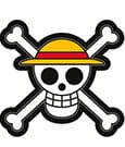 One Piece Pillow Jolly Roger Herding