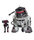 Star Wars Action Figure Set Chopper C1 10P&trade; & BD 1&trade; Imperial Disguise & Hot Toys