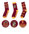 Harry Potter Socks 3 Pack Gryffindor Cinereplicas