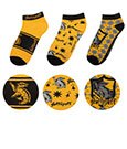 Harry Potter Ankle Socks 3 Pack Hufflepuff Cinereplicas