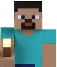 Minecraft Torch Light Steve Halantex