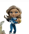 Fantastic Four Mini Co. Invisible Woman and Franklin Iron Studios
