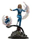 Fantastic Four Art Scale Statue Invisible Woman and Franklin Iron Studios