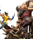 Marvel BDS Art Scale Statue Wolverine vs Juggernaut heo EU Exclusive Iron Studios