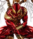 Marvel Art Scale Deluxe Statue Spider-Man Iron Armor Comics CCXP Exclusive 2024 Iron Studios