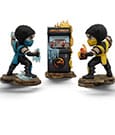 Mortal Kombat Mini Co. PVC Figures Scorpion vs. Subzero Arcade Set Iron Studios