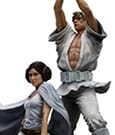 Star Wars Deluxe Art Scale Statue Luke and Leia Iron Studios
