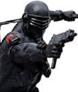 GI Joe Art Scale Statue Snake Eyes Iron Studios