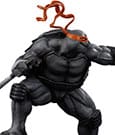 Teenage Mutant Ninja Turtles Art Scale Statue Michelangelo Black and White Variant heo exclusive Iron Studios