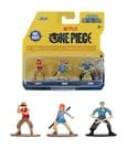 One Piece Nano Metalfigs Mini Figures 3 Pack Jada Toys