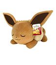 Pokémon Plush Figure Eevee sleeping Jazwares