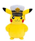 Pokémon Plush Figure Captain Pikachu Jazwares