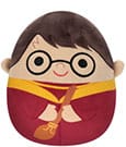 Squishmallows Plush Figure Harry Potter in Quidditch Robe Jazwares