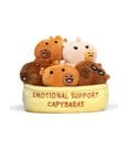 Relatable Emotional Support Plush Figure Capybaras Just Play