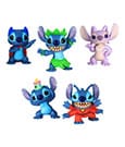 Lilo & Stitch Mini Figure 5 Pack Stitch Collectible Figure Set Just Play