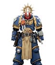 Warhammer 40 000 Action Figure Ultramarines Metaurus with Power Axe Stormshield and Plasma Pistol Joy Toy (CN)