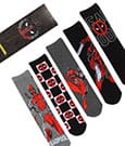 Marvel Socks 5 Pack Deadpool S M Heroes Inc