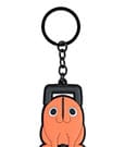 Chainsaw Man Rubber Keychain Pochita Difuzed