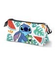 Lilo & Stitch Triple Pencil case Frog Multicolour Karactermania