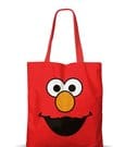 FAN Shopping Bag Elmo Face Karactermania
