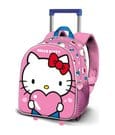 Sanrio Small 3D Backpack with Wheels Hello Kitty Heart Karactermania