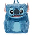 Disney by Loungefly Backpack Stitch Plush Pocket Loungefly
