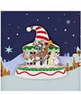 Nightmare Before Christmas by Loungefly Enamel 3" Pins Christmas Town Carousel 3" Limited Edition Loungefly