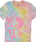 Disney by Loungefly Tee T Shirt Unisex Minnie Mouse Tie Die Size M Loungefly