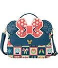 Disney by Loungefly Crossbody Bag Mickey and Minnie Holiday Loungefly
