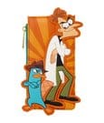 Dr. Doofenshmirtz & Perry the Platypus Card Holder Loungefly