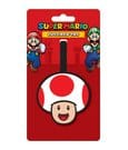 Super Mario Luggage Tag Toad Pyramid International