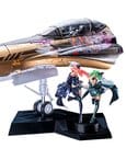 Macross Frontier Plastic Model Kit PLAMAX MF 98 minimum factory Fighter Nose Collection YF 29 GALAXY SET Max Factory