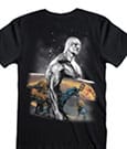 Fantastic 4 T Shirt Silver Surfer Size L Heroes Inc