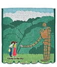 Castle in the Sky Mini Towel Robot Soldier Marushin