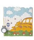 My Neighbor Totoro Mini Towel Catbus on it's way Marushin