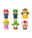 My Mario Little People Collector Mini Figure 6 Pack Mattel