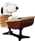 Peanuts UDF Series 18 Mini Figure Snoopy with desk Medicom