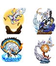 One Piece Petitrama PVC Mini Statue Logbox Re Birth Gear Fifth Special Set Megahouse