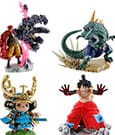 One Piece Petitrama PVC Mini Statue Logbox Re Birth Wanokuni Vol. 2 Set Megahouse