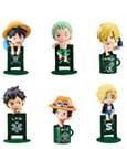 One Piece Ochatomo Series Trading Figure Pirates´ Vacance Assortment 8 Megahouse