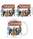 Dungeons & Dragons Mug Retro Group Pyramid International