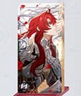 Honkai Star Rail Light Cone Acryl Ornament with Glitter Argenti An Instant Before a Gaze MiHoYo
