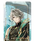 Genshin Impact Acryl Ornament with Glitter Alhaitham MiHoYo