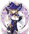 Genshin Impact Mondstadt Theme Series Character Acrylic Figure Lisa MiHoYo