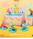 Spongebob Squarepants Blind Box Kandy x Jason Freeny Collection Spongebob Soda Edition Display 6 Mighty Jaxx
